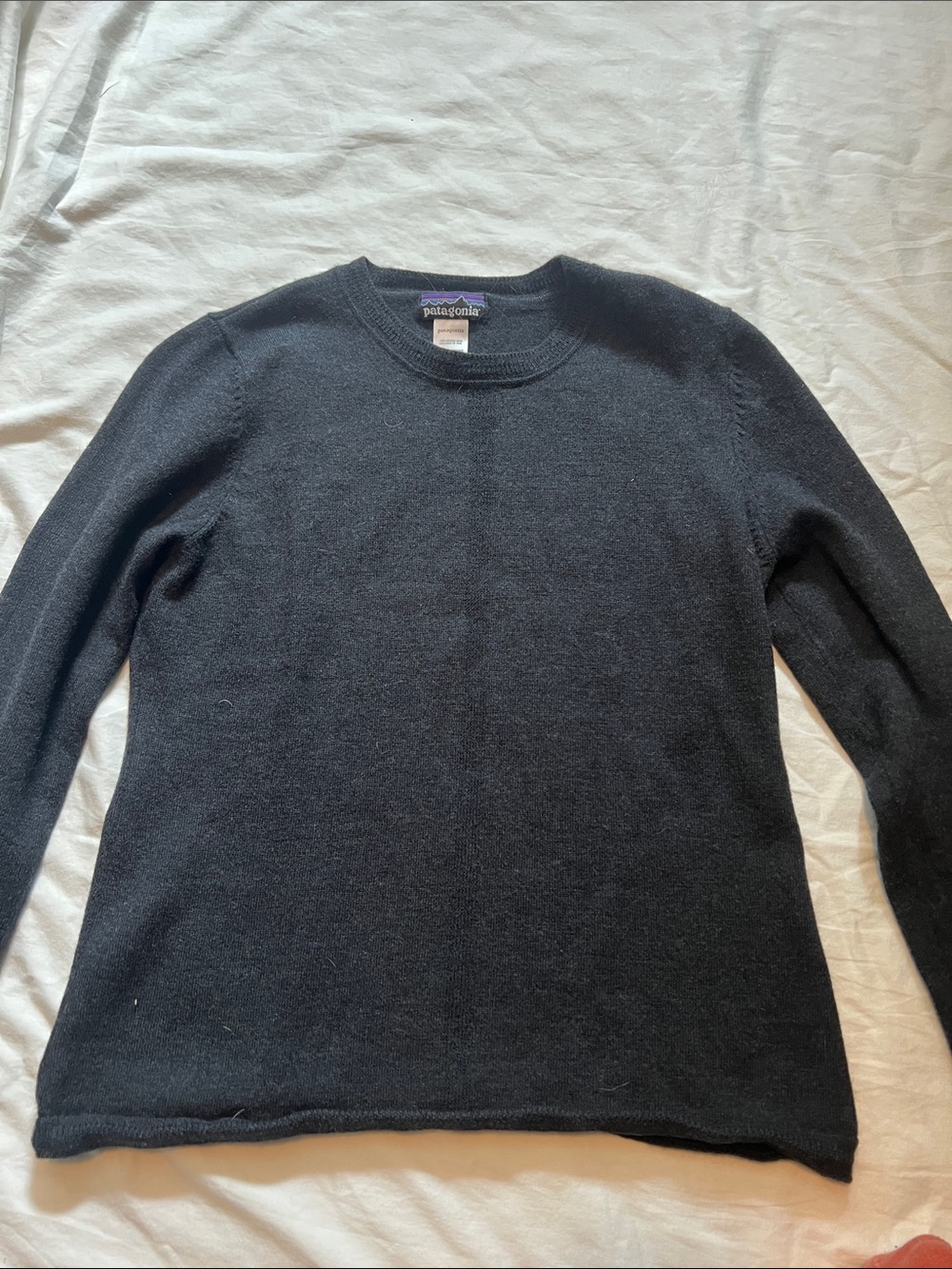 Patagonia Black Wool Sweater - Womens
